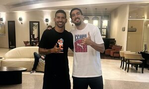 “Xico” Da Costa recibió la visita de su ex compa en el Bolívar