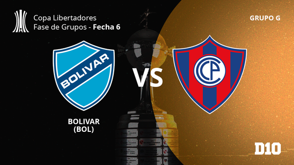 Bolívar vs. Cerro Porteño: Paso a paso