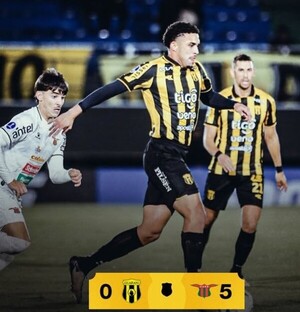 Guaraní sufre en casa su primera goleada internacional - La Tribuna