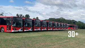 Lanzaron licitación para operar 30 buses eléctricos en el área metropolitana - trece