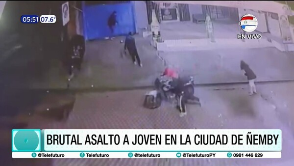 Brutal asalto a joven en Ñemby