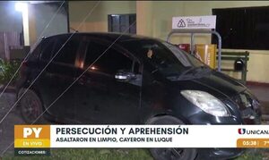 Jóvenes usaron el auto de sus padres para hacer “rondas” de asaltos