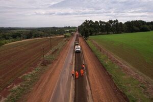 Avanzan los trabajos iniciales en la Ruta Graneros del Sur en Itapúa