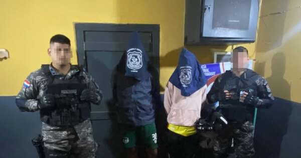 La Nación / Luque: tras persecución, detienen a jóvenes por varios asaltos en Limpio