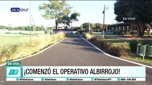 ¡Comenzó el operativo albirrojo!