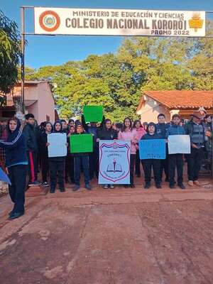 Comunidades educativas de San Pedro siguen sin clases y a la espera de respuestas al MEC - Nacionales - ABC Color