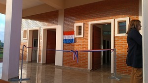 Capitán Miranda inaugura modernos sanitarios sexados en la Escuela San José Obrero