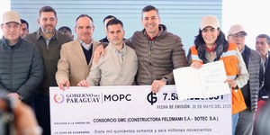 El Gobierno inicia la pavimentación asfáltica que transformará el departamento de Caazapá • PARAGUAY TV