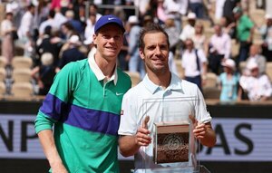 Versus / Sinner derrota al francés Gasquet, que cuelga la raqueta tras caer en 2ª ronda de Roland Garros