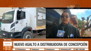 Nuevo asalto a distribuidora en Concepción