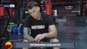 Entrenando con Mathi