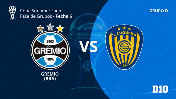 Gremio vs Luqueño: Paso a paso
