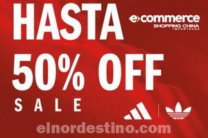 Disfrutá de la promo “Adidas Sale” en el e-commerce de Shopping China Importados con descuentos de hasta cincuenta por ciento - El Nordestino