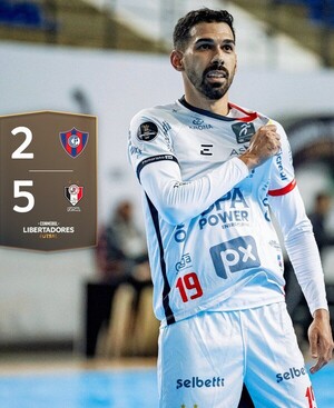 Cerro Porteño quedó eliminado de la Libertadores de futsal FIFA - La Tribuna