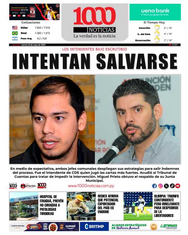 30 Mayo 2025 - 1000 Noticias