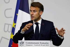 Macron: Europa debe “endurecer su postura” hacia Israel si no mejora crisis humanitaria en Gaza - Mundo - ABC Color