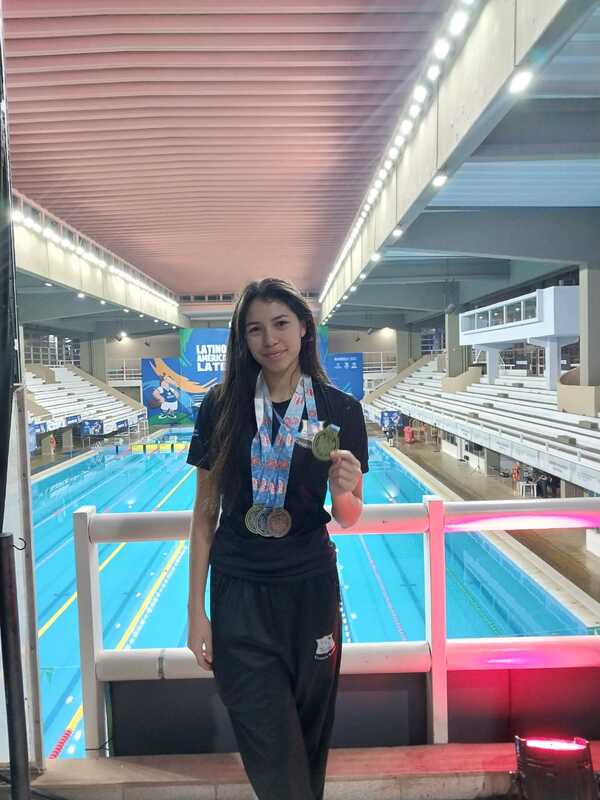 Encarnacena gana 4 medallas y apunta a Panamericanos Junior 2025