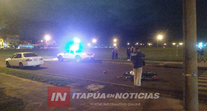  MOTOCICLISTA RESULTÓ HERIDO TRAS COLISIÓN CONTRA UN AUTOMÓVIL 