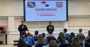 La Nación / Alumnos participan de una jornada de prevención del consumo de drogas