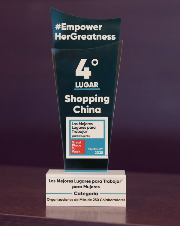 Shopping China Importados, entre los mejores lugares de trabajo para mujeres - La Clave