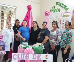Hernandarias: USF Nueva Fortuna realiza exitoso encuentro del Club de Embarazadas