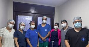 La Nación / Extirpan tumor de más de 5 kilos a una mujer en el Hospital Regional de PJC