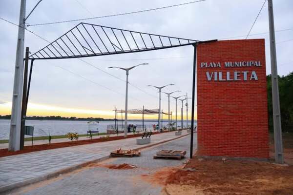 Villeta inaugurará oficialmente su "Paseo Playa Municipal" - 1000 Noticias