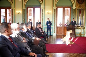 Peña resalta trabajo armonioso entre los poderes del Estado en favor del país - .::Agencia IP::.
