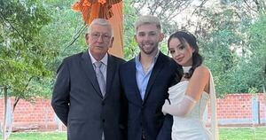La Nación / La “Joya” dio el sí: así fue la boda íntima de Julio Enciso y Melissa