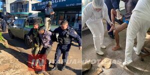 UN POLICÍA Y UN ABIGEO RESULTARON HERIDOS TRAS ENFRENTAMIENTO A BALAZOS