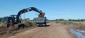 Yabebyry: se necesita combustible para avanzar con arreglo de caminos, afirman - Nacionales - ABC Color