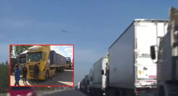 Camioneros bloquean acceso en Puerto Falcón por demoras en aduana - SNT