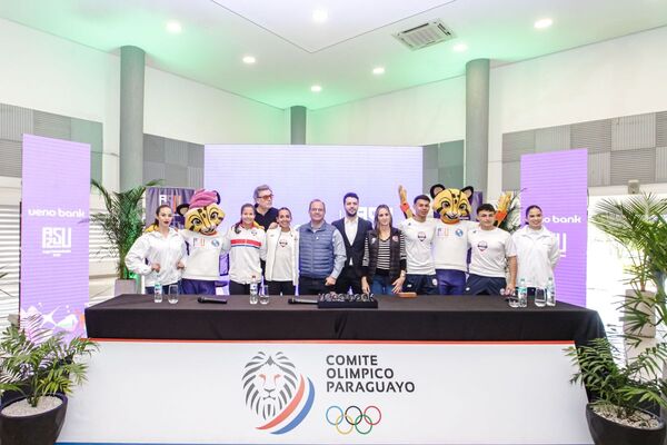 ueno bank, patrocinador oficial de los Juegos Panamericanos Junior ASU2025