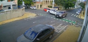 Choque en Asunción deja tres policías heridos