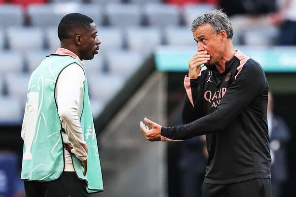 Luis Enrique y Dembélé, los ultimos ajustes en el Allianz Arena - Fútbol Internacional - ABC Color