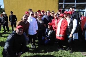 Mauricio José Troche recibió una jornada de salud y nuevas obras - ADN Digital