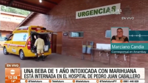 Beba de un año intoxicada con marihuana
