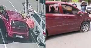 Diario HOY | Persecución a “tortoleros” desde un shopping acaba con vehículos chocados y un detenido