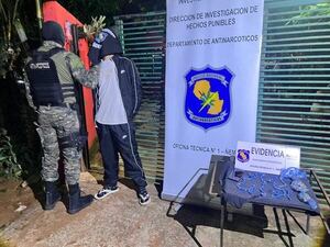 Ñemby: caen detenidos dos presuntos microtraficantes - Nacionales - ABC Color