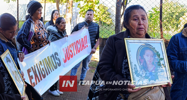 AUTOCONVOCADOS EXIGIERON JUSTICIA FRENTE AL MINISTERIO PÚBLICO EN ENCARNACIÓN