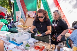 Celebrarán la cultura italiana en un encuentro solidario en la plaza Italia - trece
