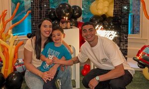 (GALERÍA) Almirón adelantó el festejo de cumple de su peque antes de sumarse a la Albirró