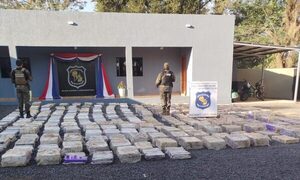 Incautan un camionazo con más de 3 mil kilos de la “hierba maldita”