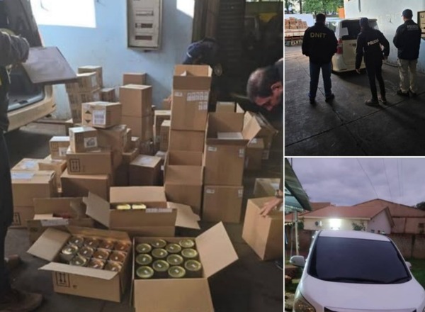 Decomisan cosméticos y perfumes por USD 52.000 - 1000 Noticias