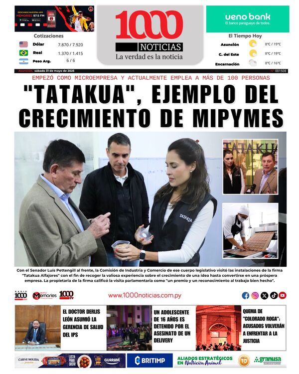 31 Mayo 2025 - 1000 Noticias