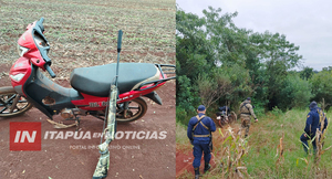 APREHENDEN A HOMBRE ARMADO Y DECOMISAN TRES MOTOCICLETAS EN CARLOS A. LÓPEZ