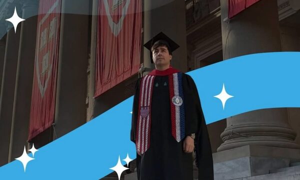 Paraguayo culmina su Maestría en Harvard