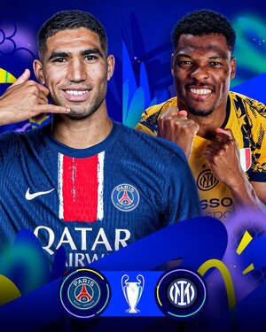 PSG vs. Inter disputan este sábado la gran final de la Champions | Unicanal