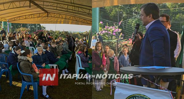 INSTITUCIÓN EDUCATIVA EN HOHENAU ABRE SUS PUERTAS CON GRAN INAUGURACIÓN