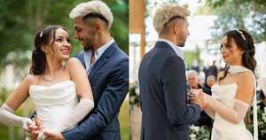 La Nación / “Te amo ahora y siempre, el romántico mensaje de Enciso tras su boda